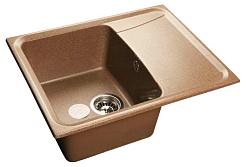 Granfest Мойка кухонная Standart GF-S610L Терракот – фотография-1